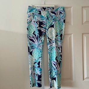 Lily Pulitzer Kelly Skinny Ankle Pant Size 10